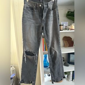 Gray  bootcut urban outfitters denim jeans